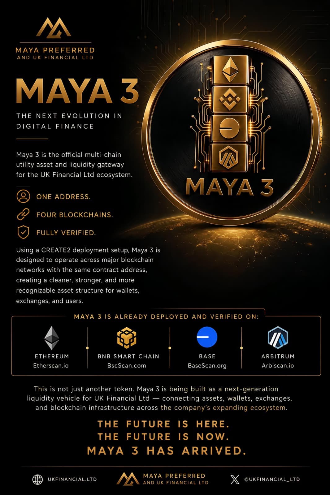 MAYA 3 — The Next Evolution in Digital Finance